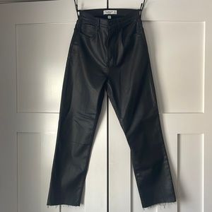 Abercrombie coated jeans
